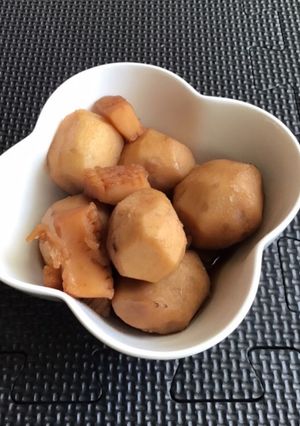 簡単 里芋とイカの煮っ転がし-レシピのメイン写真