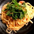 忙しい日の明太子パスタ