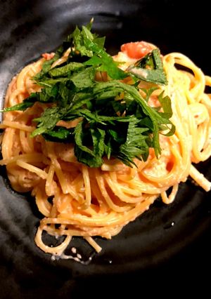忙しい日の明太子パスタ-レシピのメイン写真