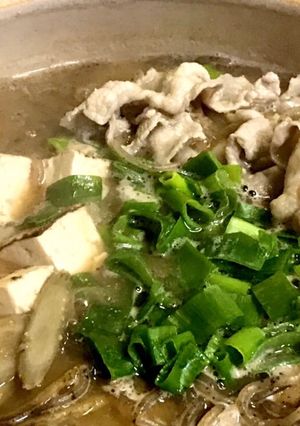 豚肉の味噌鍋-レシピのメイン写真