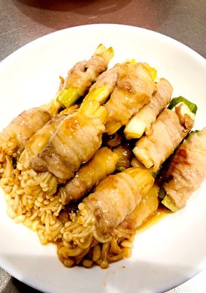 豚肉えのき巻き 味噌味-レシピのメイン写真