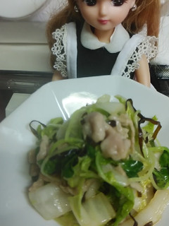 リカちゃん♡白菜漬けの豚塩昆布炒めꕤ*-レシピのメイン写真