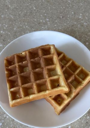 ホットケーキミックスでワッフル-レシピのメイン写真