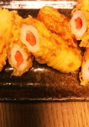 激ウマ！紅しょうが入り竹輪の天ぷら☆-レシピのメイン写真