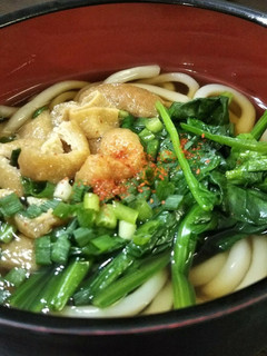 甘くない短冊きつねうどん-レシピのメイン写真