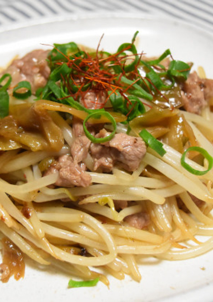 もやしと牛肉のザーサイ炒め-レシピのメイン写真