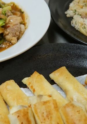 ししゃもとチーズの春巻-レシピのメイン写真