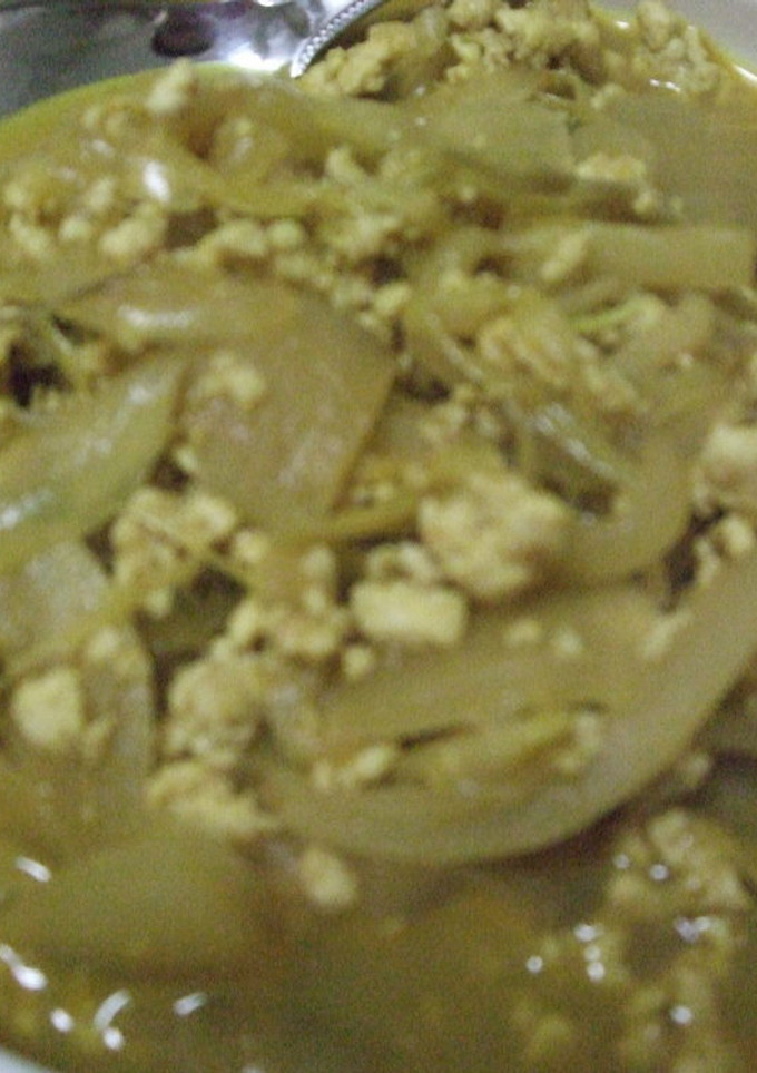 みょうがと鶏挽肉のカレー煮♪-レシピのメイン写真