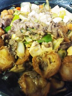 フライパン一つで「すき焼き鍋」-レシピのメイン写真