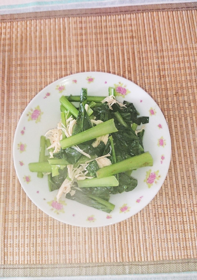 糖尿食小松菜とツナの塩コショウ炒め-レシピのメイン写真