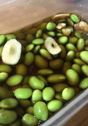おつまみに最適。枝豆のめんつゆ漬け-レシピのメイン写真