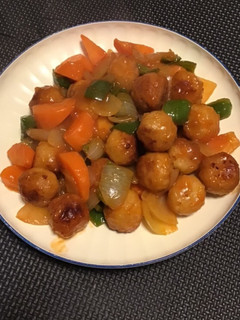 酢豚de肉団子-レシピのメイン写真