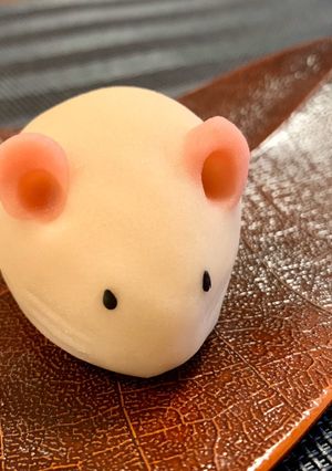 干支の練り切り　子　(ねずみ)-レシピのメイン写真