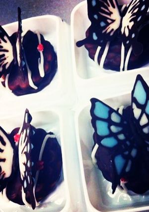 デコレーションにオススメ♡蝶デコチョコ♡-レシピのメイン写真