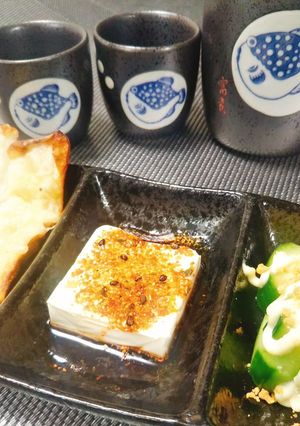 簡単おつまみ②♪七味醤油チーズ♪-レシピのメイン写真