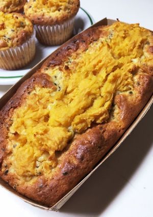 焼き芋で！スイートポテトパウンドケーキ-レシピのメイン写真