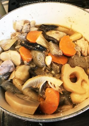 ル・クルーゼでうまみたっぷり筑前煮-レシピのメイン写真