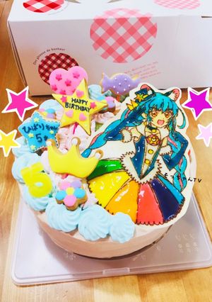 トゥインクルプリキュア　コスモチョコ♡-レシピのメイン写真