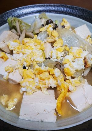 旨い！庶民的な豆腐の煮物＼(^-^)／-レシピのメイン写真