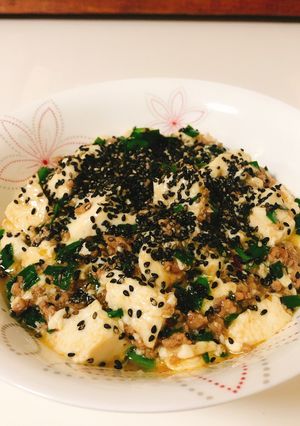手作り豆腐で麻婆豆腐♡-レシピのメイン写真