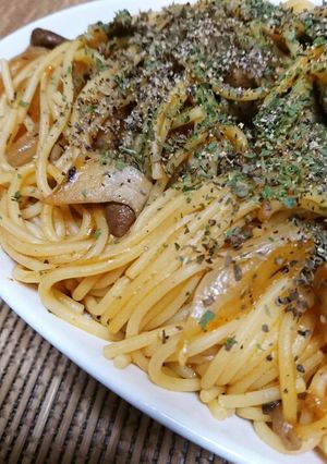 キノコたっぷりのパスタq(^-^q)-レシピのメイン写真