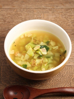 簡単!ブロッコリーの茎スープ☆カレー風味-レシピのメイン写真
