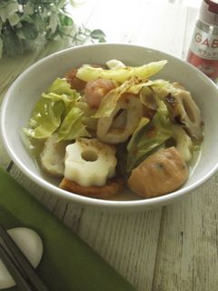 おでん種とキャベツのカレー風味煮-レシピのメイン写真