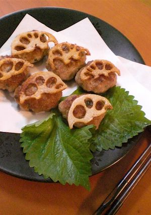 ふんわり＊れんこんバーグ＊-レシピのメイン写真