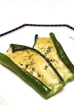 お弁当に最適　ピーマンのマヨチー焼き-レシピのメイン写真