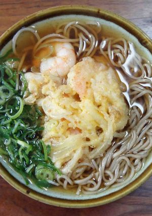 海老天そば-レシピのメイン写真