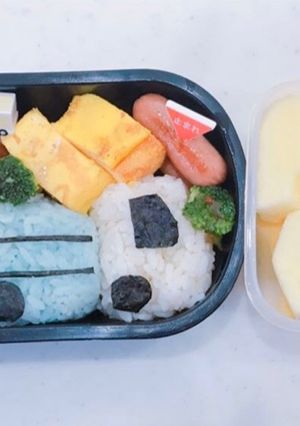 ゴミ収集車　キャラ弁　幼稚園弁当-レシピのメイン写真