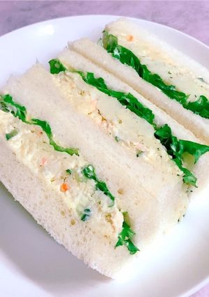 じゃがりこポテトサラダのサンドイッチ-レシピのメイン写真