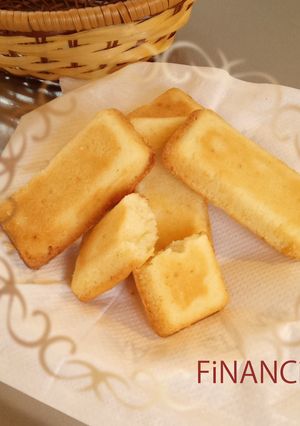 シンプルでもお店の味！フィナンシェ-レシピのメイン写真