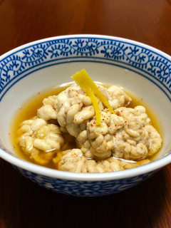 冬の味覚〜鱈白子の煮付け☆柚子風味-レシピのメイン写真