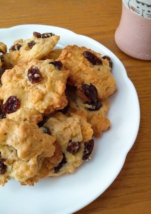 サクサク♡コーンフレークレーズンクッキー-レシピのメイン写真