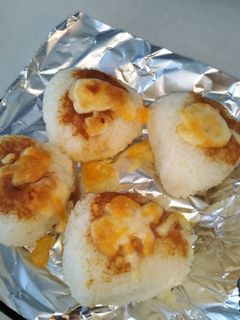 チーズ味噌焼きおにぎり★バター風味☆-レシピのメイン写真