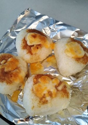 チーズ味噌焼きおにぎり★バター風味☆-レシピのメイン写真