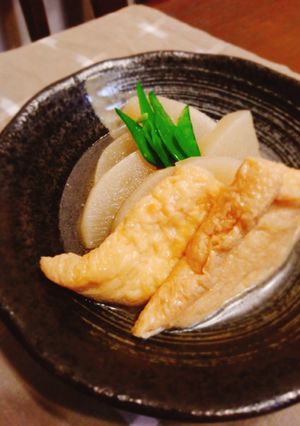 *大根と油揚げの白煮*-レシピのメイン写真