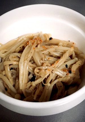 中華風なめたけ(レンジ加熱)-レシピのメイン写真