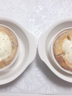 あったか♡2種のチーズのパングラタン-レシピのメイン写真