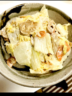 きんぴらリメイク♪白菜のカレーマヨ和え-レシピのメイン写真