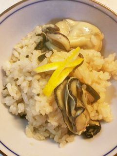 絶品!牡蠣の炊き込みご飯-レシピのメイン写真