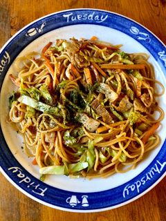 パスタで焼きそば♪-レシピのメイン写真