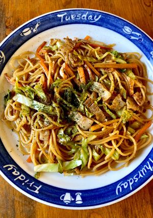 パスタで焼きそば♪-レシピのメイン写真