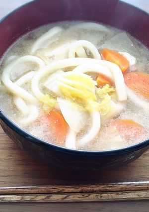 鍋の残りのお出汁で翌日煮込みうどん-レシピのメイン写真