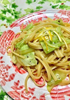 塩とレモンとアンチョビのペペロンチーノ♡-レシピのメイン写真