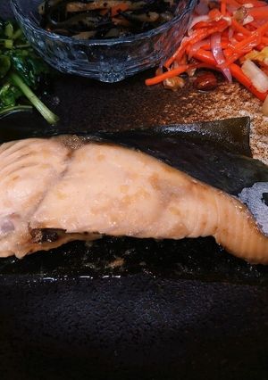 レンジで作る、サワラの酒蒸し-レシピのメイン写真