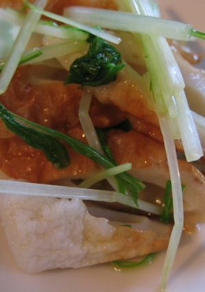 簡単！ちくわと水菜の和え物-レシピのメイン写真