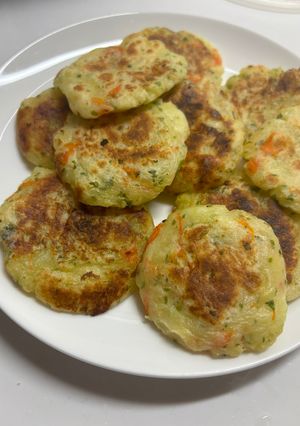 手掴み食べに！じゃがいものお焼き-レシピのメイン写真