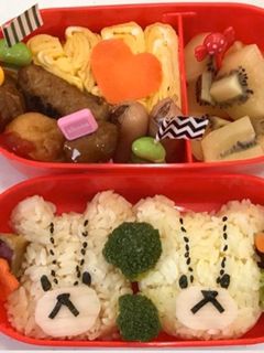 ルルロロ キャラ弁 幼稚園 お弁当-レシピのメイン写真